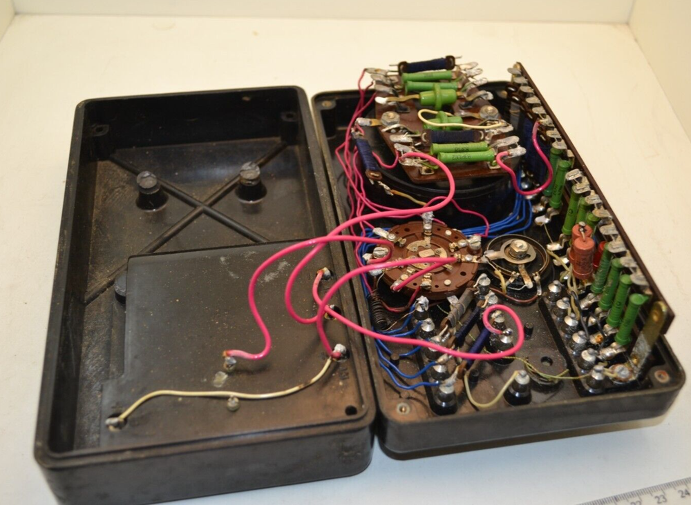 Vintage electrical measuring instrument from 1965