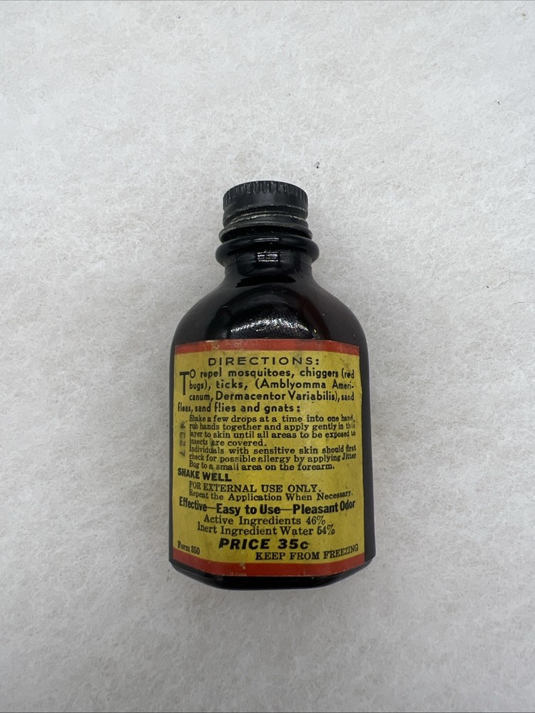 WW2 US Jitter Bug Insect Repellent (CC124