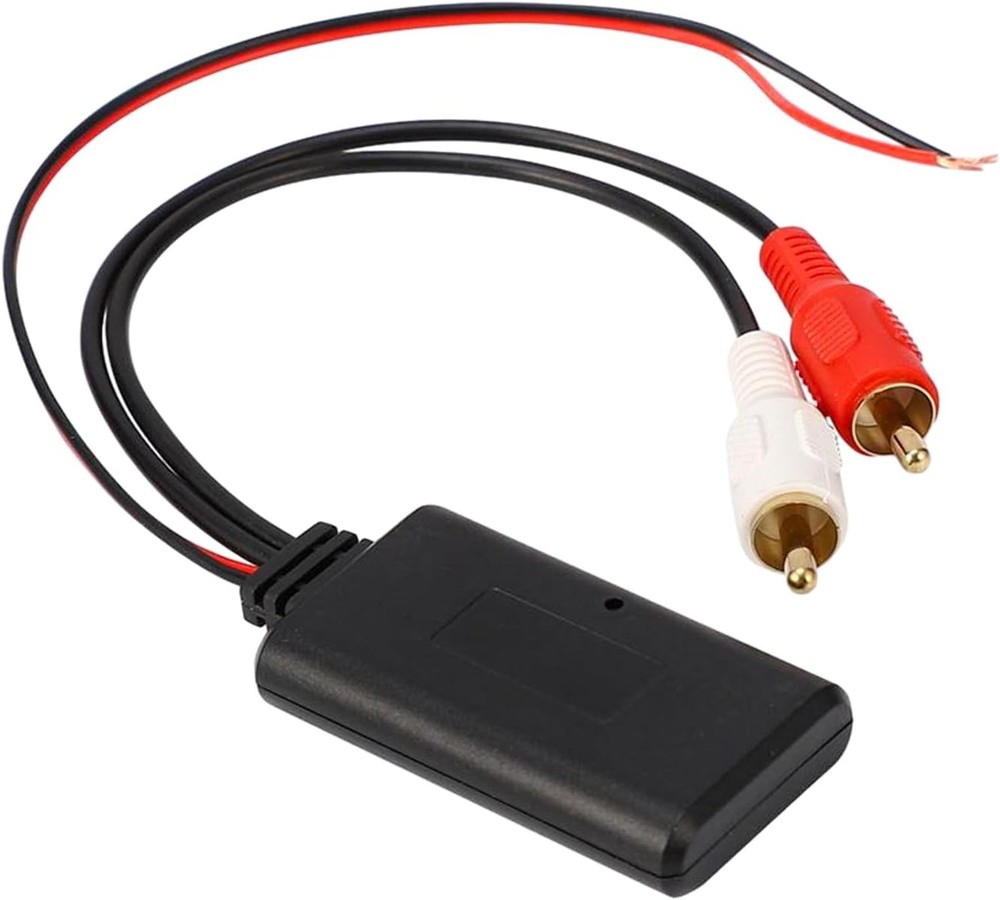 Car Wireless Bluetooth Cable Adapter, Universal Automotive Black