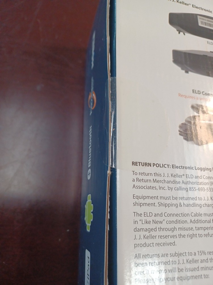 **SEALED** J.J. Keller ELD Encompass ELog Electronic Logging Device NEW IN BOX!