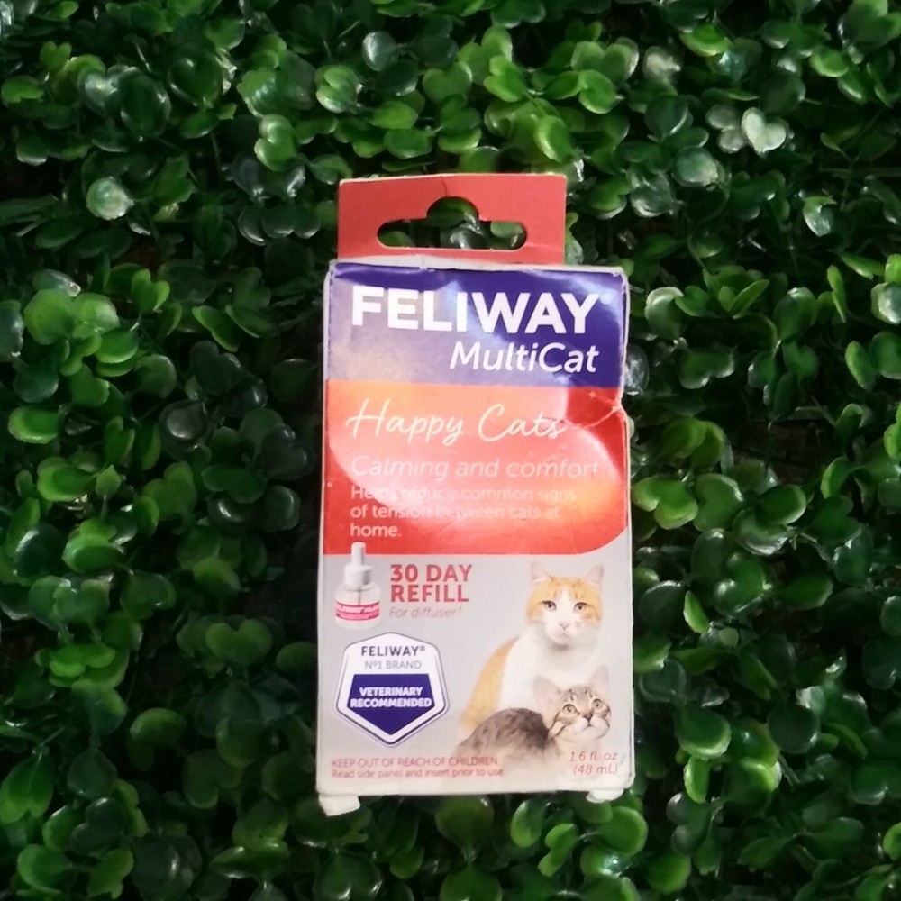 FELIWAY MultiCat Diffuser Refill 48 ml Harmony & Calming Between Cats Sealed