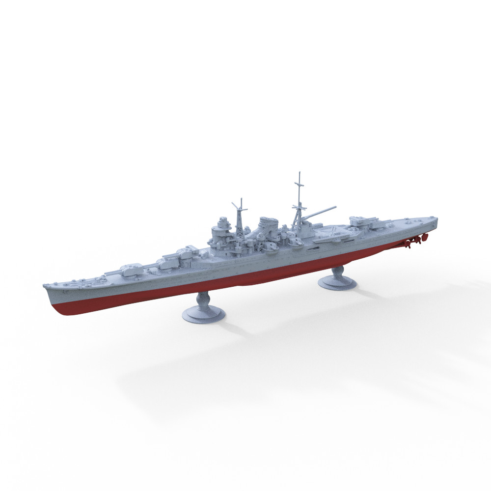 1/2000 Model Kit IJN Mogami 1940 Full Hull
