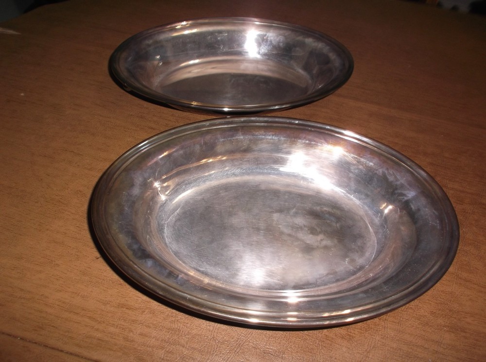 Vintage Gorham Silverplate 2 Piece Oval Covered Vegetable Serving Dish #YC426/4