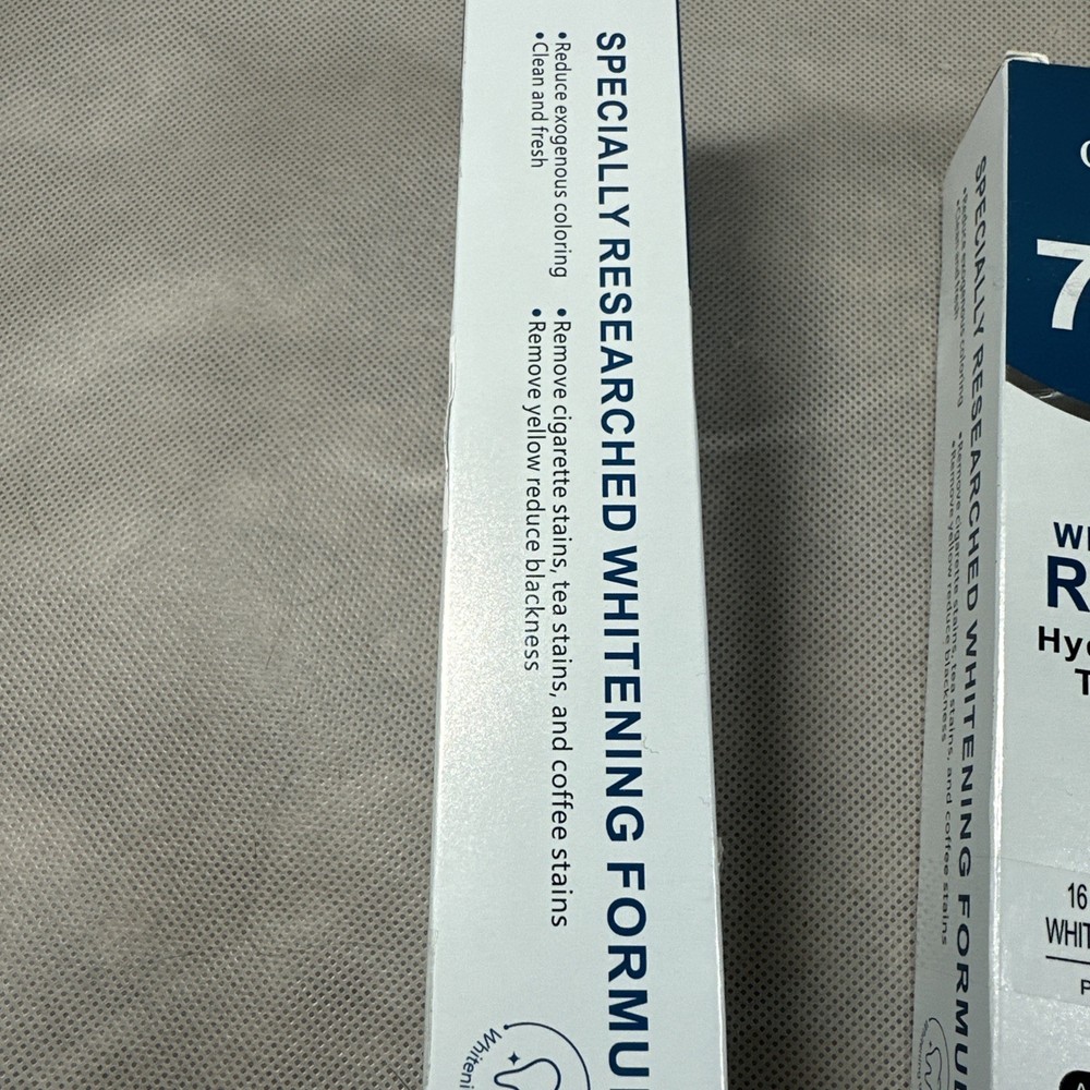 (2 Pack) 7.5% Hydroxyapatite Toothpaste Remove Yellow Tooth Stains 120gr Each U2