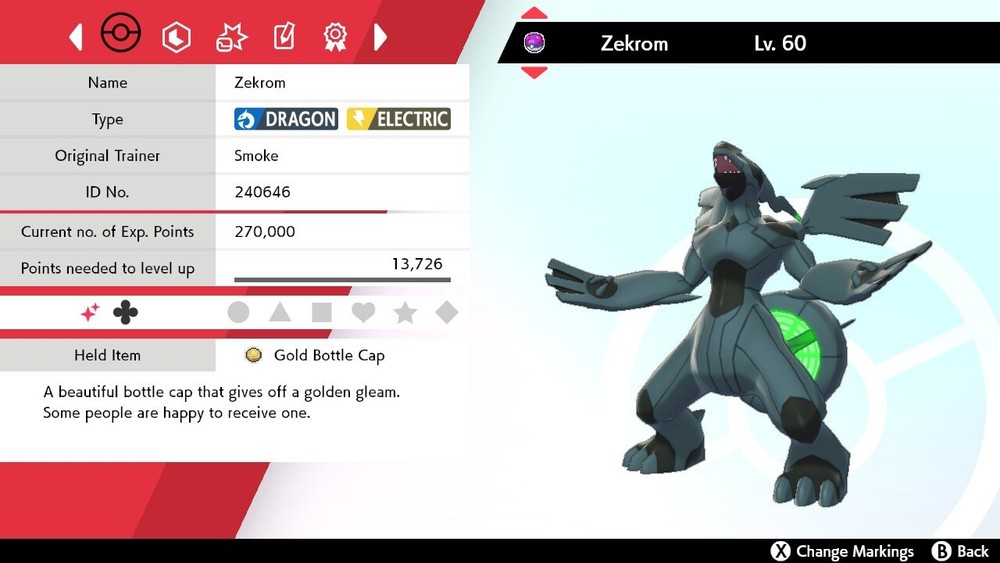 ✨Shiny✨ Zekrom For Sword & Shield