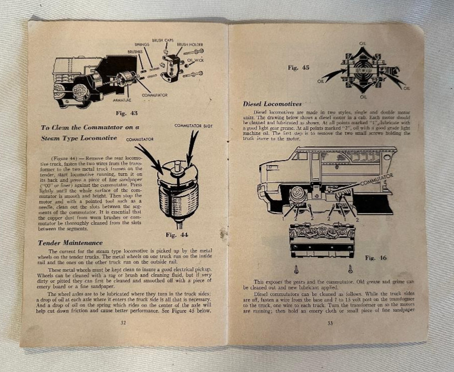 American Flyer Instruction Book for Assembling and Operating 3/16" Scale Trains