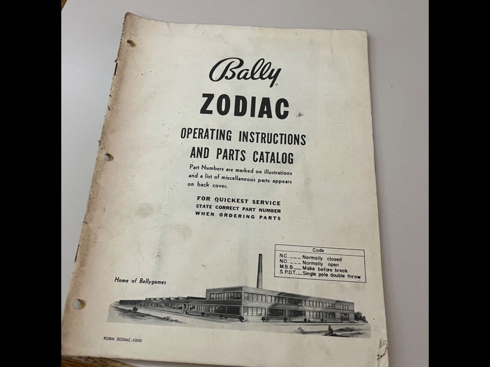 BALLY Zodiac Bingo Manual