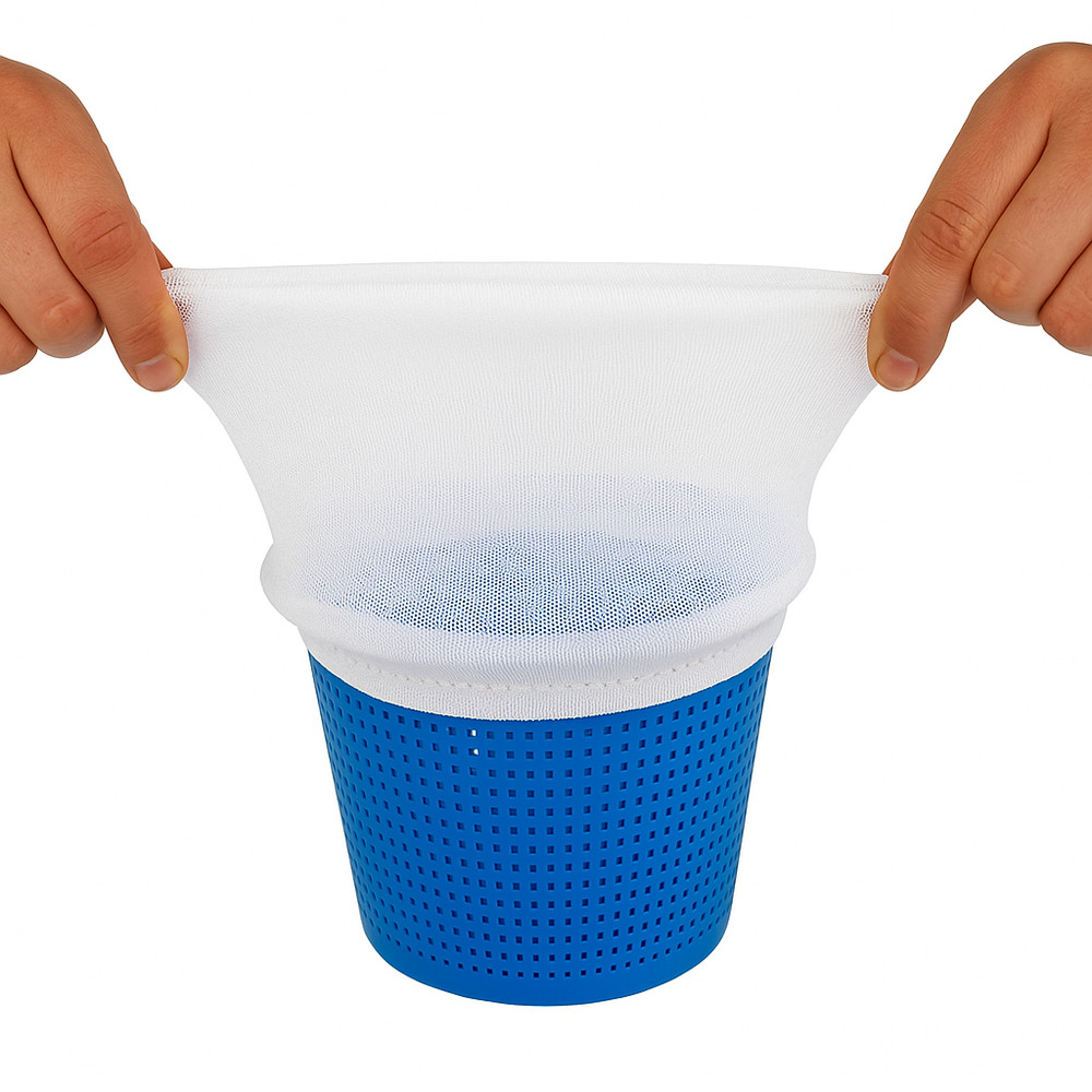 Pool Skimmer Socks Durable Nylon Mesh for Above Ground Pools