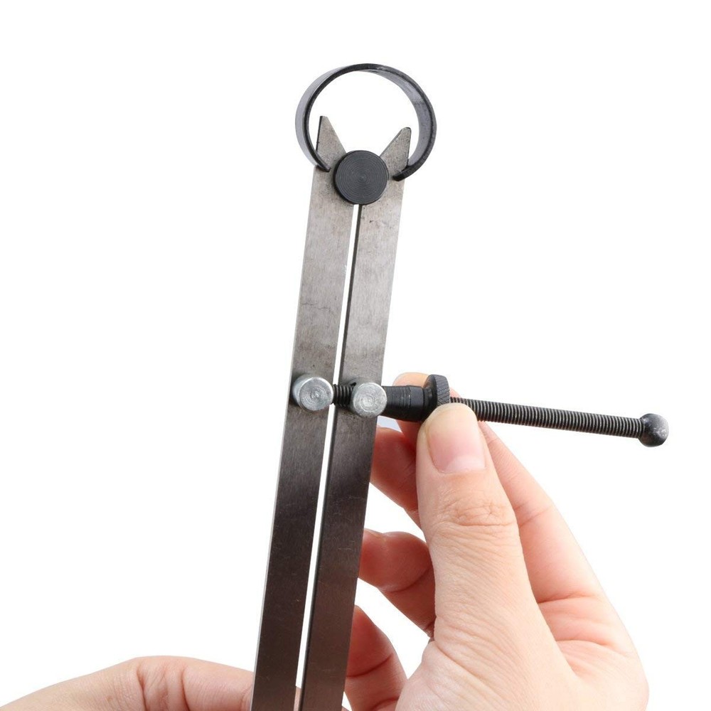 Spring Inside Outside Divider Caliper Set Measures 8 inch Machinist Tools 3-P...