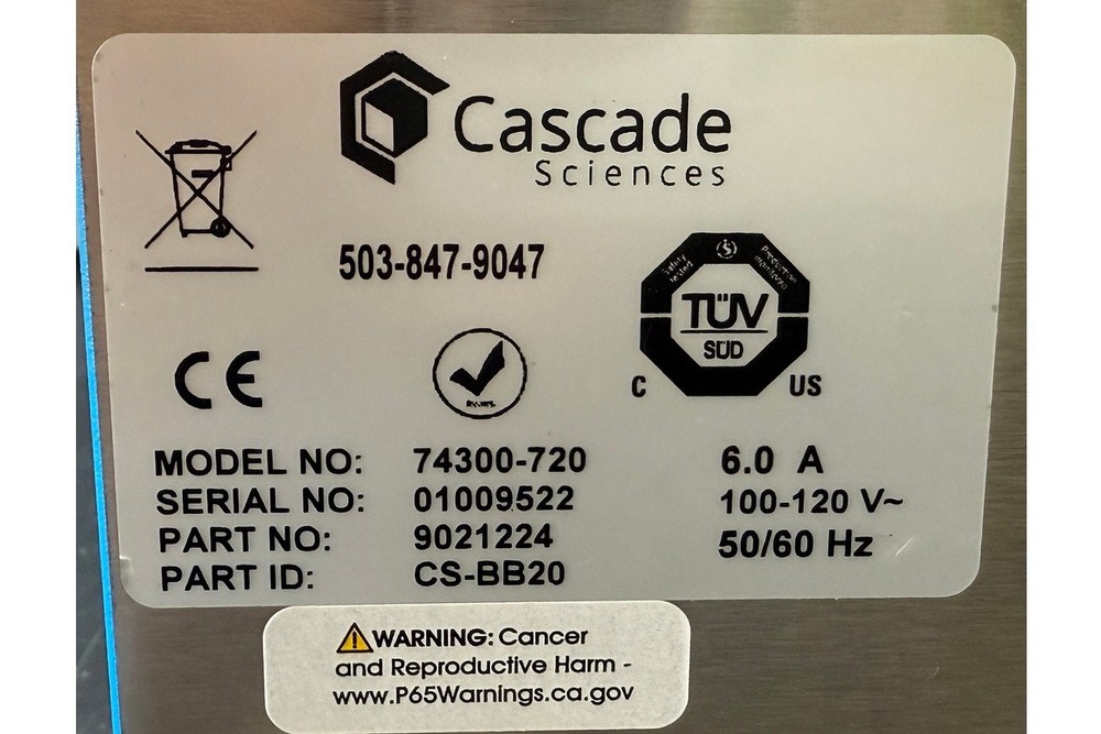 Cascade Sciences 74300-720 20L Bead Bath with Beads