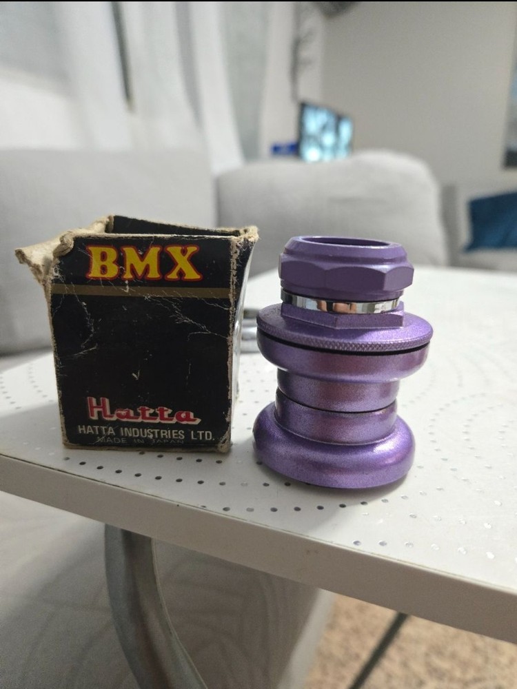 Nos 80s Hatta Mx2 Purple Headset