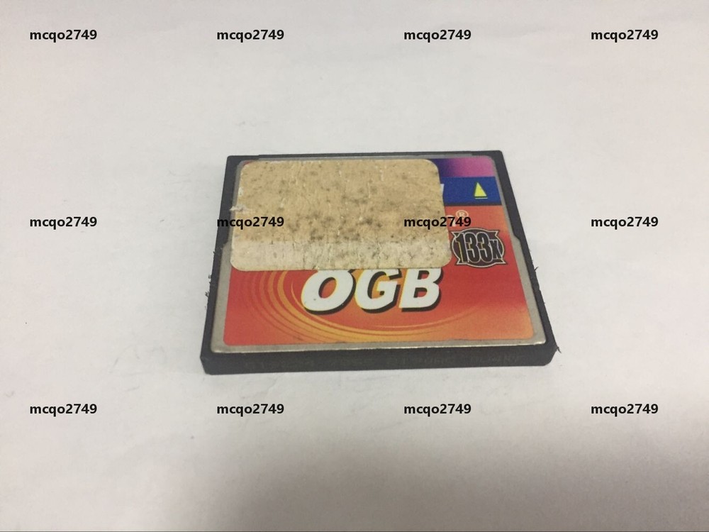 Transcend 8GB  compactflash 133X CF memory card