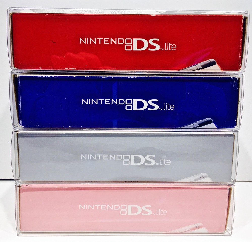 1 Box Protector For NINTENDO DS LITE Original Console Box. NTSC Display Case