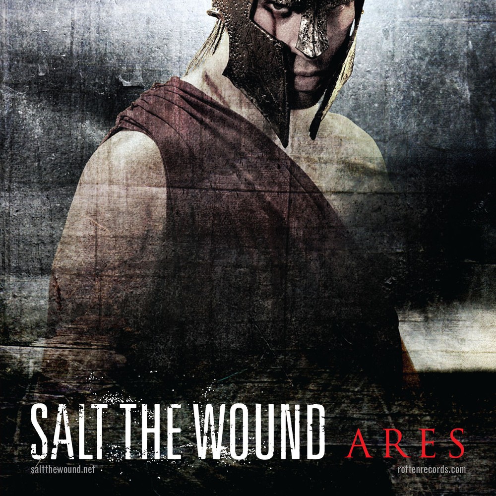 SALT THE WOUND - ARES PROMO STICKER PAPER DECAL NOS