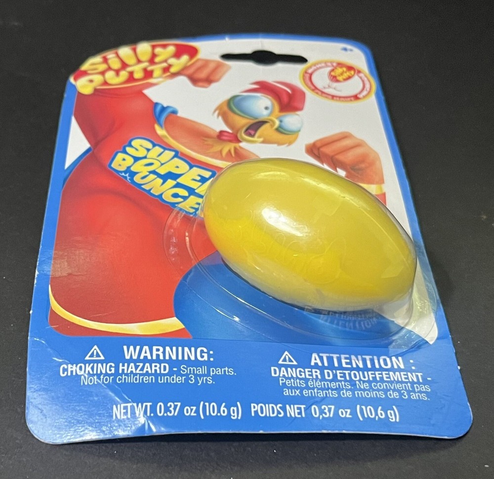 Silly Putty Superbounce Yellow Egg