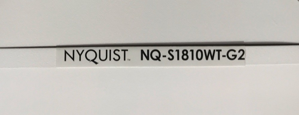 Bogen Nyquist NQ-S1810WT VoIP Wall Baffle Speaker