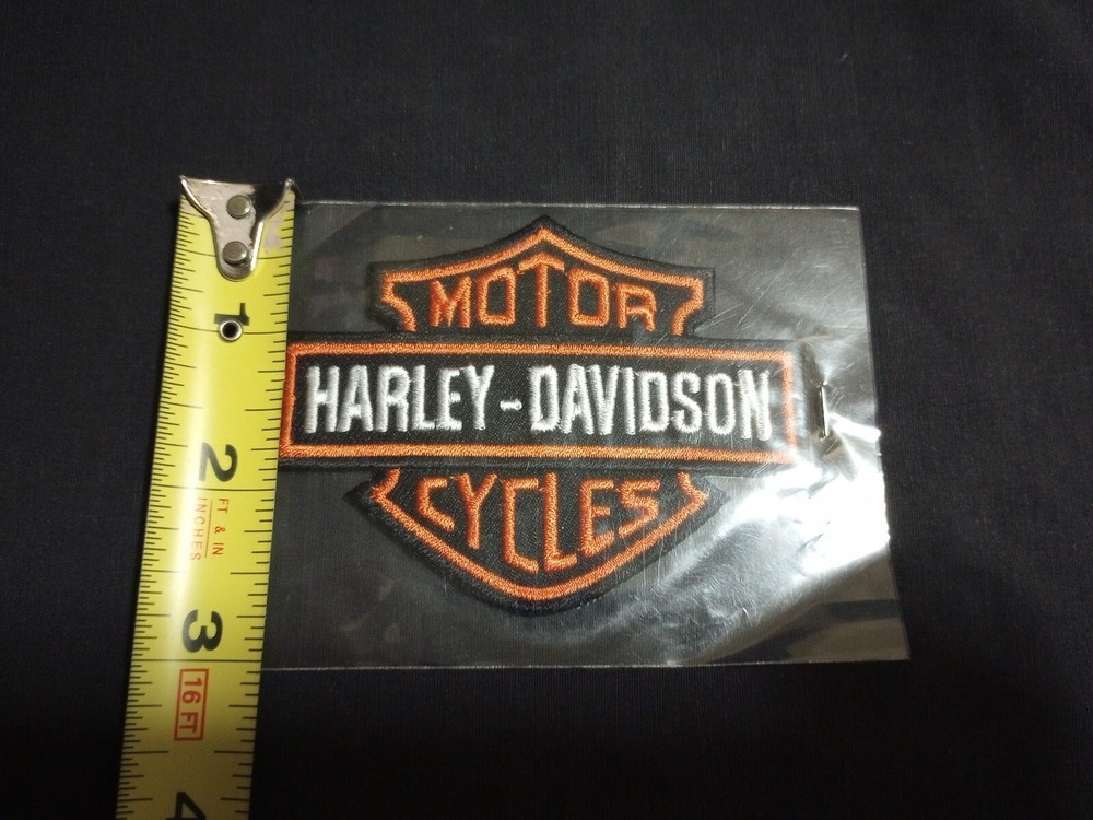 VINTAGE STYLE HARLEY DAVIDSON EMBROIDERED PATCH