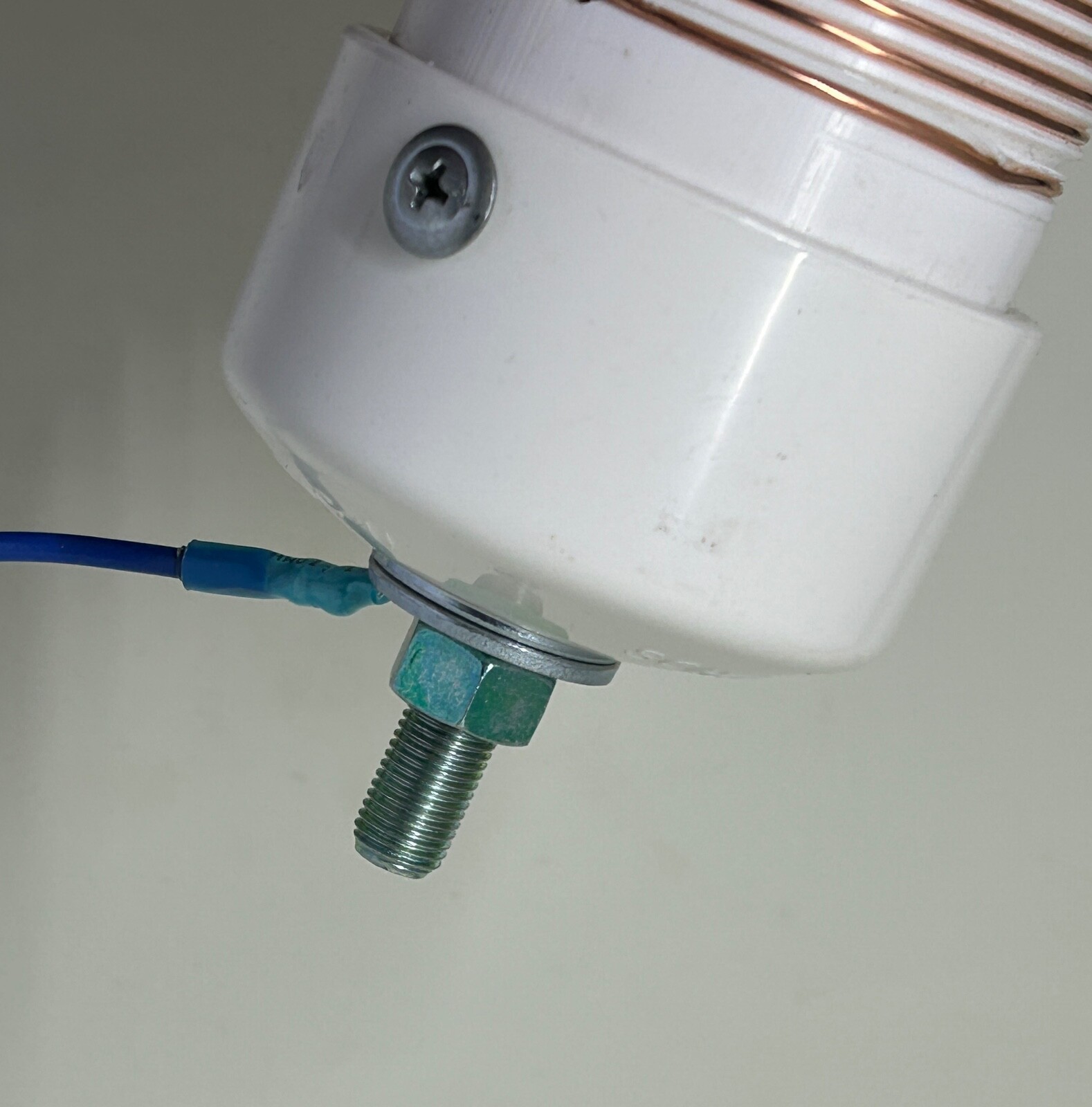 6 to 80 Meter Antenna Adjustable Copper Loading Coil for Portable HF Ham Radio