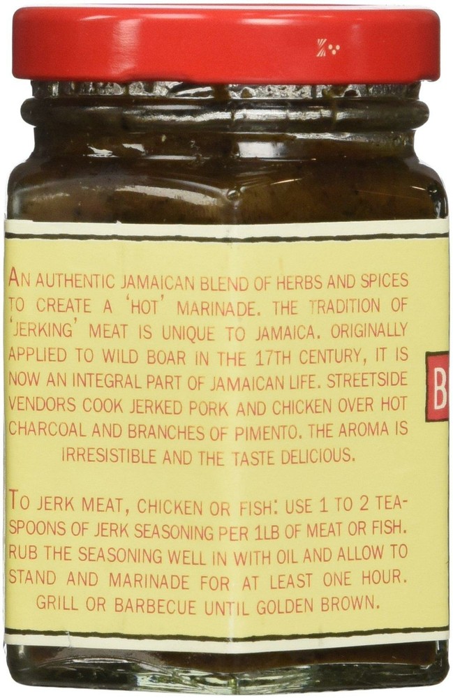 Busha Browne Jerk Seasoning Rub, 4 oz