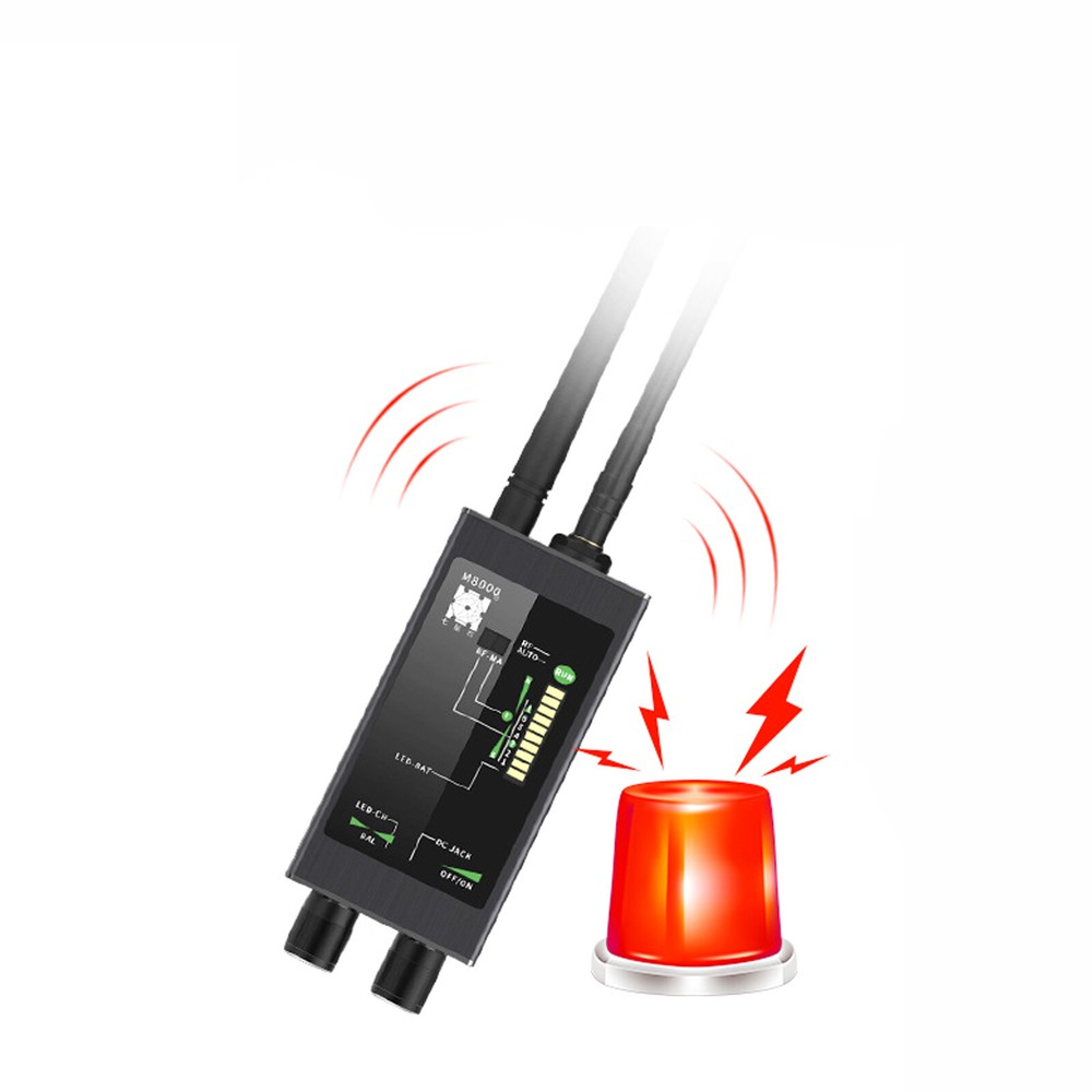 Anti Spy Hidden Camera Detector M8000 Bug Detector Hidden Device Detector