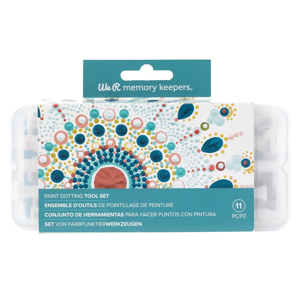 We R Memory Keepers Paint Dotting Tool Set - (11-piece Set)