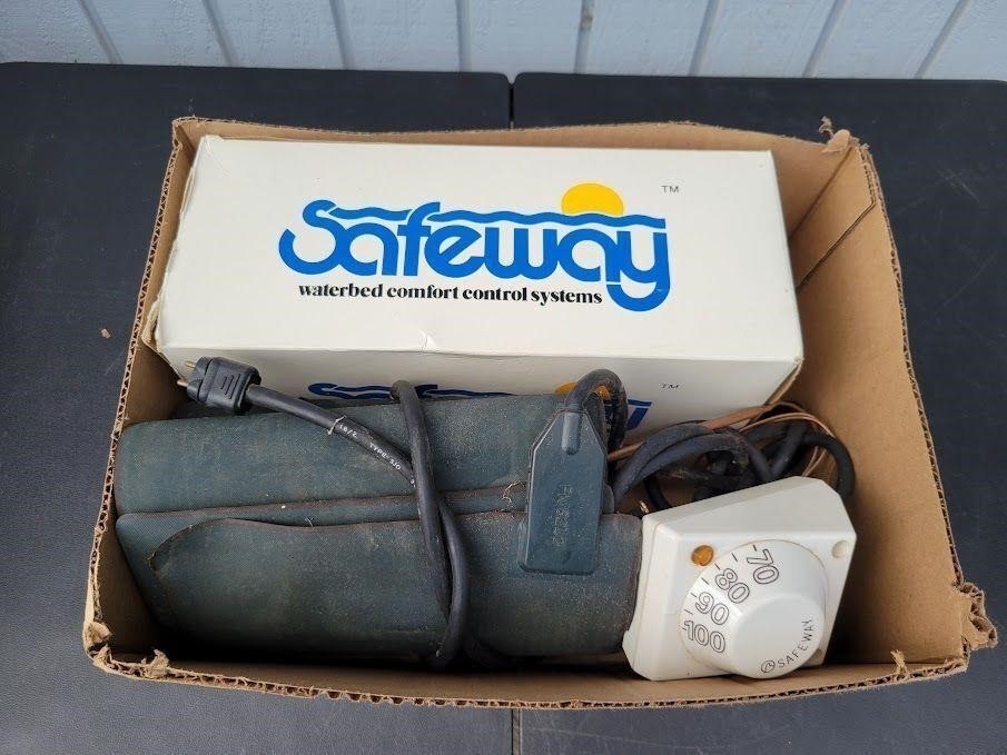 Vintage SAFEWAY Waterbed Comfort Control System