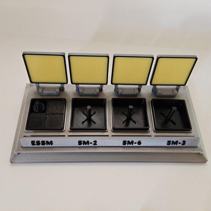 1:24 USN Full Set Standard Missile Military Model ESSM SM-2 SM-3 SM-6 3D Printed