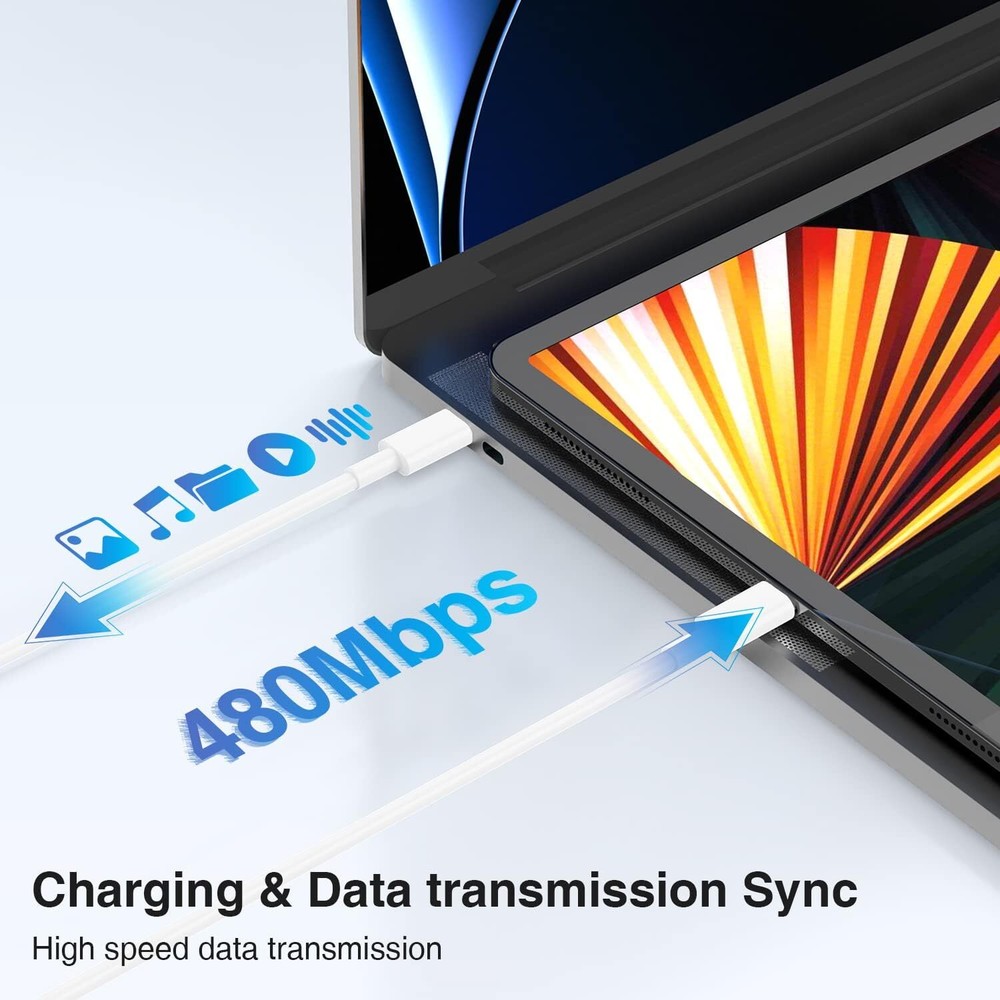 Upgrade Super Fast USB C Charger Universal Type C Cable Data SYNC for 15 Pro Max