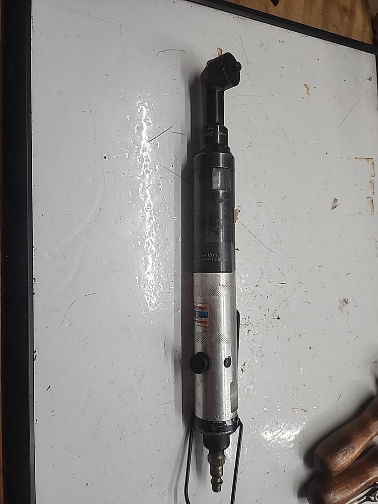 Aircraft Tools Cleco  Pneumatic Angle Nut Runner 1/4 in read