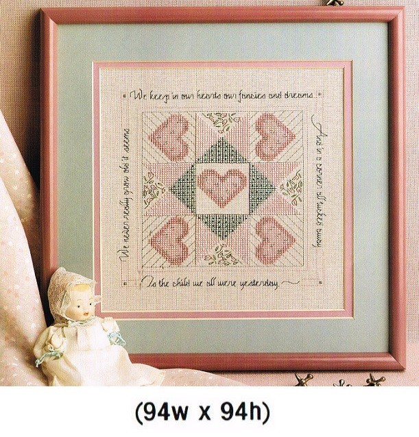 YESTERDAY'S  DREAMS  CROSS STITCH PATTERN ONLY  -  KN  SSS