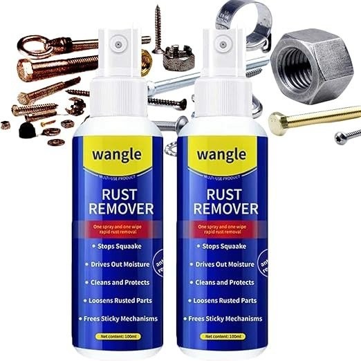 Wangle Rust Remover,Anti-Rust Lubricant Spray & Rust Remover Easy Application US