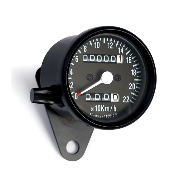 Mini Speedo, 2: 1 KMH With Black Partial Odometer