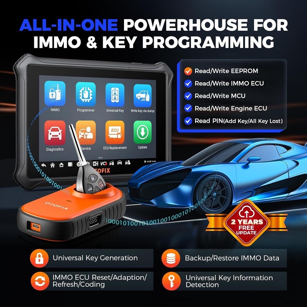 OTOFIX IM1 IMMO Key FOB Programming Tool Auto Car Full System Diagnostic Scanner