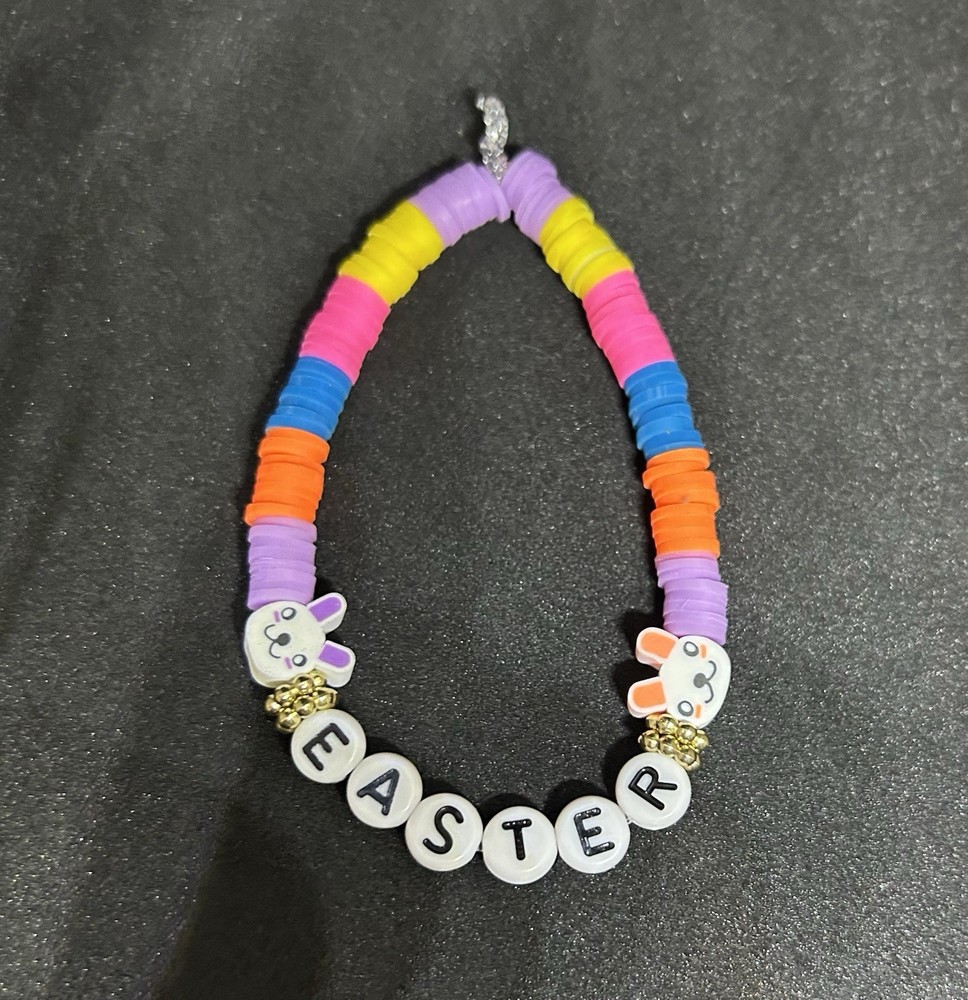 Easter (Happy Easter) Heishi Bracelet