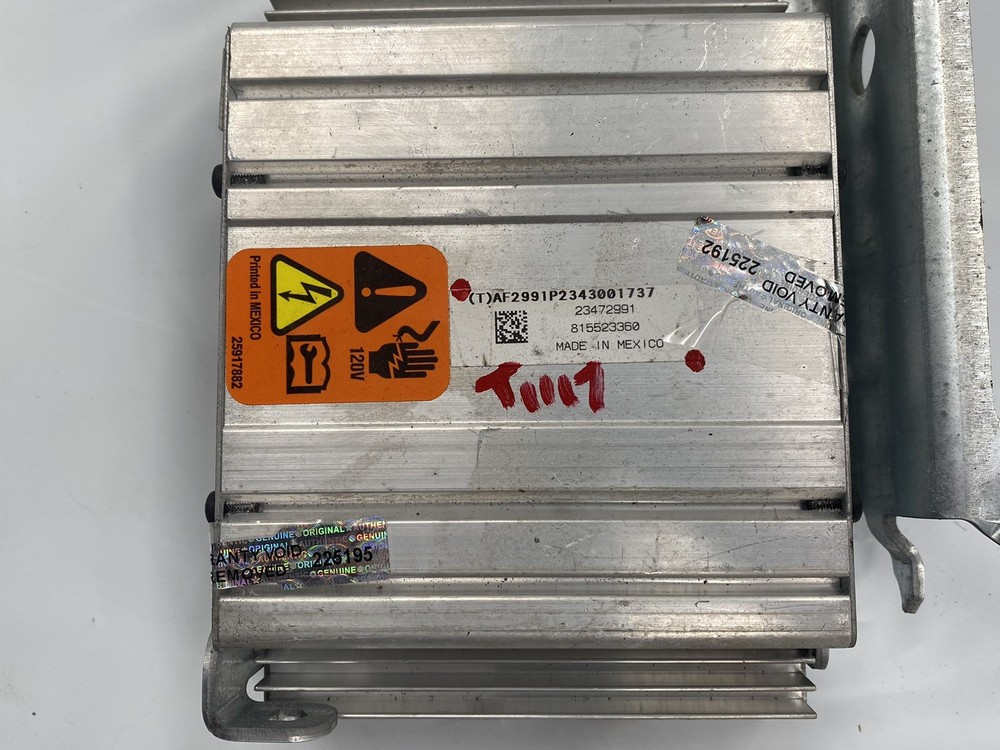 2017 Yukon Denali Power Inverter Converter Control Module 23472991 OEM