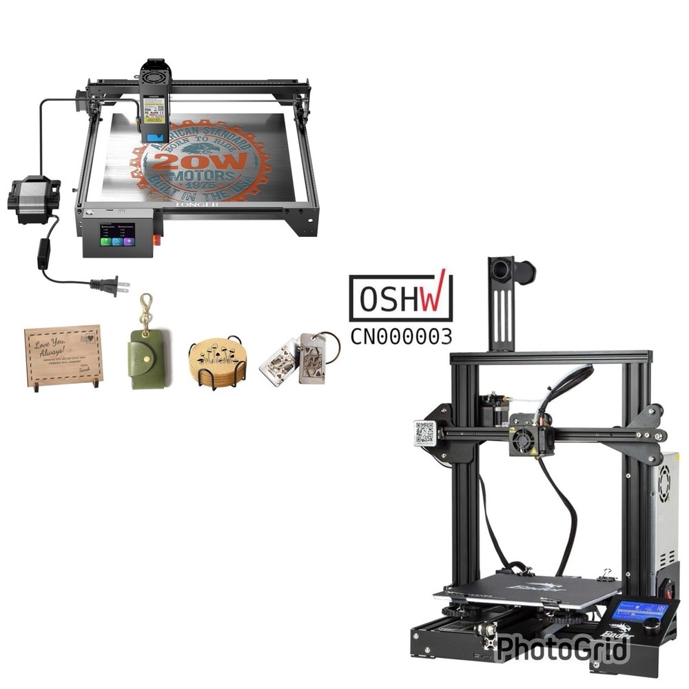 Printer Ender-3D Engraving And Longer Raw5 20W