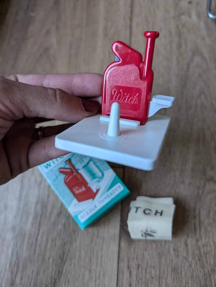 Vintage Witch Needle Threader made in Western Germany