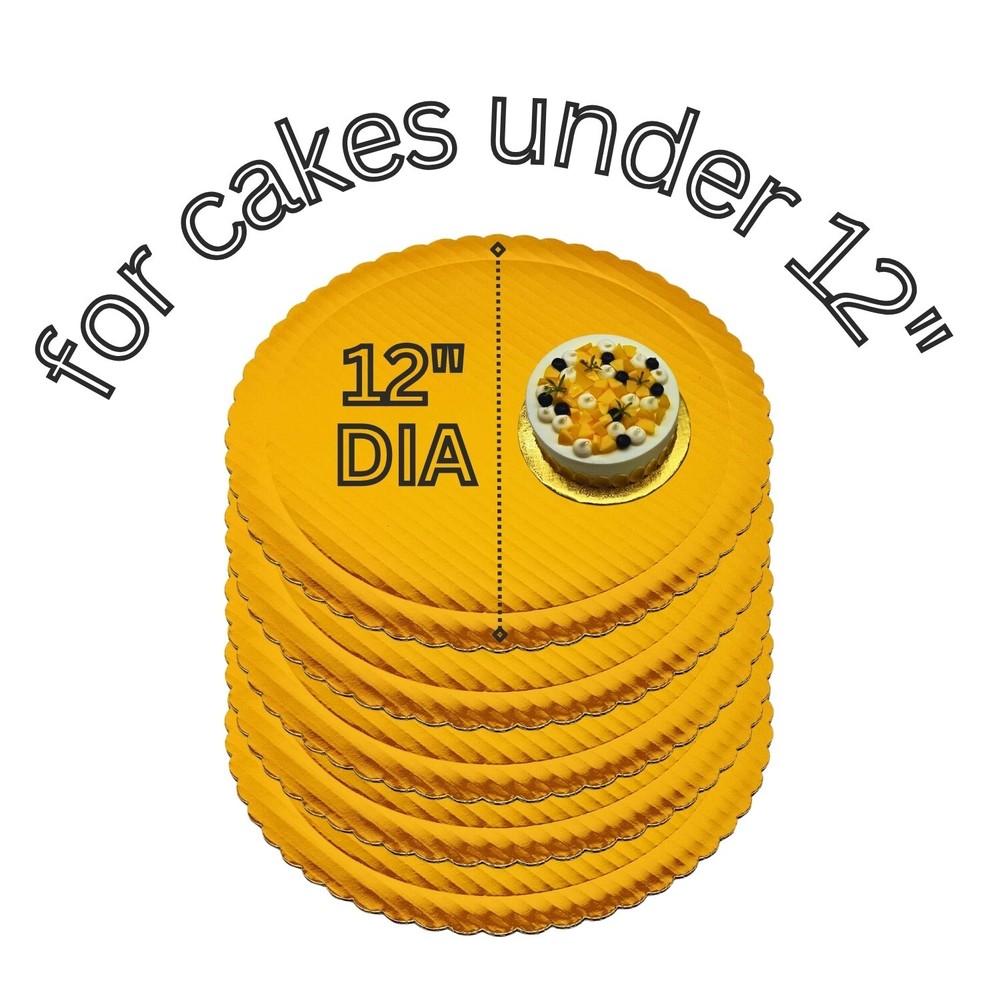 12" Cake Board (10 pcs)