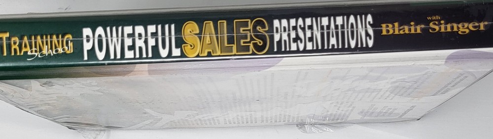 Powerful Sales Presentations by Blair Singer - CD format