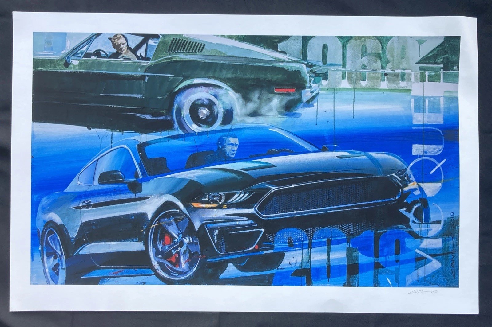 Camilo Pardo archival Print (36"x24") Bullitt - Signed AP  by Camilo Pardo