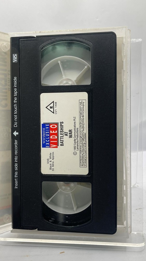 Battleships at War VHS Tape