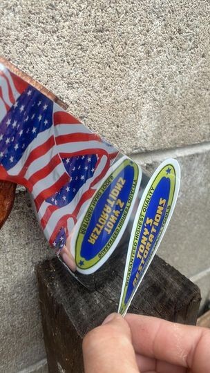 Custom Hydro Dipped American Flag pattern Camp AXE throwing Hatchet