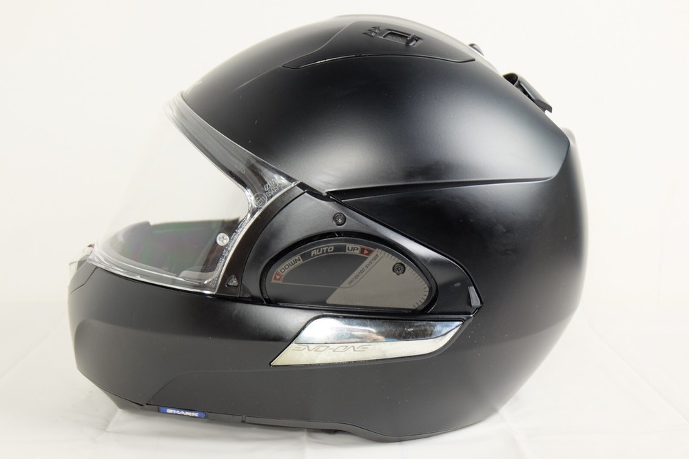 SHARK EVO One 2 Solid Helmet Black w/ Carry Bag Size Large