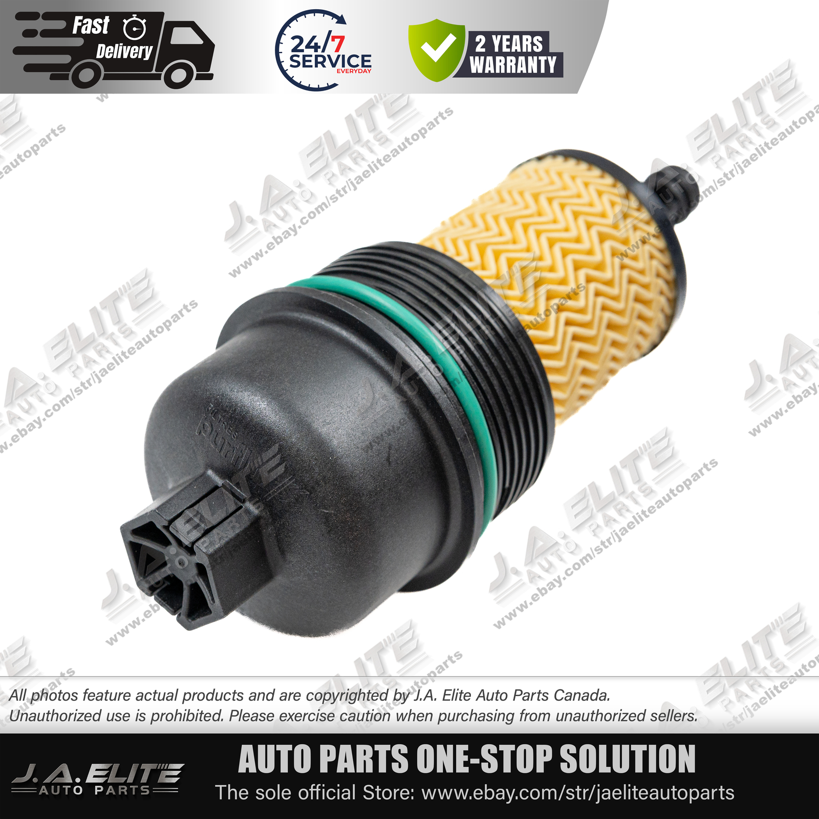 Genuine Oil & Air & AC Filters for Maserati V6 Gas Ghibli Quattroporte & Levante