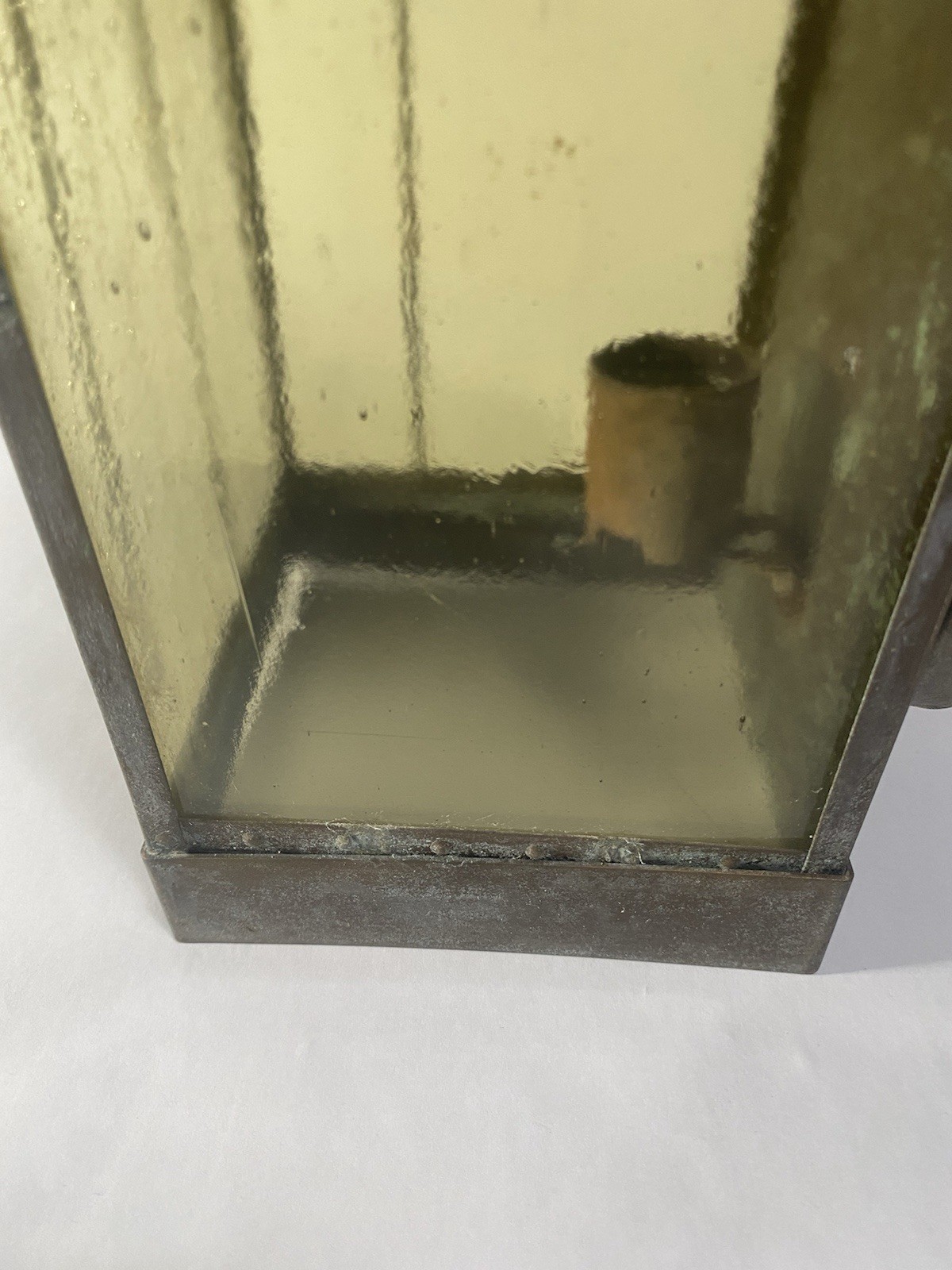 VTG Thomas Industries MOE LIGHT Wall Lantern Copper Patina Outdoor Rustic