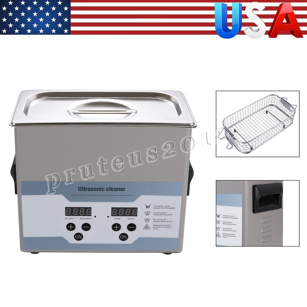 3.2L Ultrasonic Cleaner with Control Panel Ultrasonic Cleaning Machine