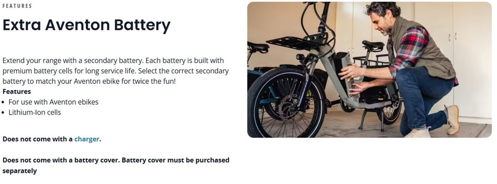 New Aventon Battery for Level. 3