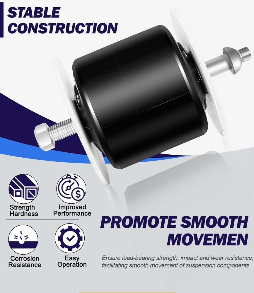 Replacement for Hendrickson S-24691 S-21166 Quick Align Pivot Bolt Bushing Kits