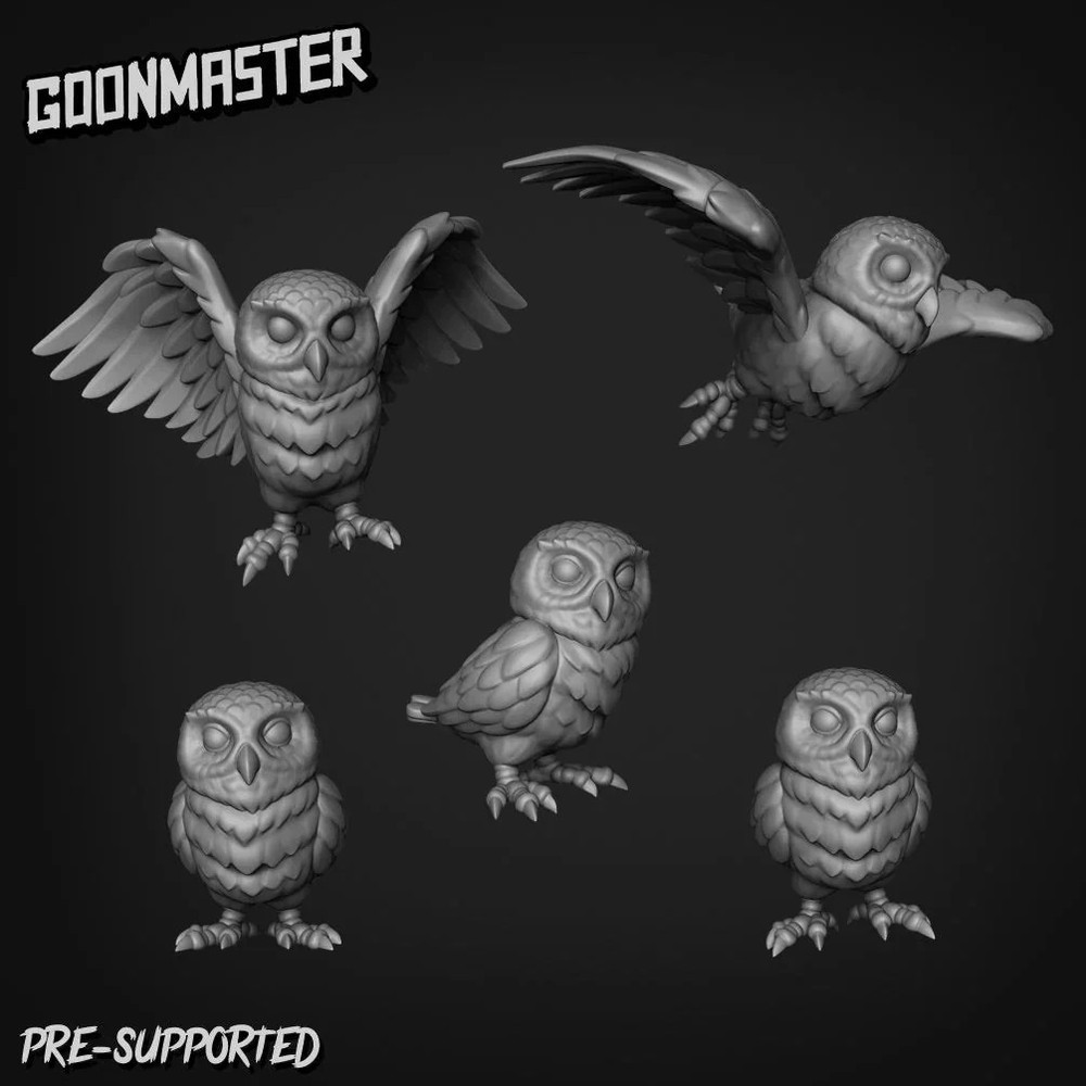 Owl Familiar Miniature