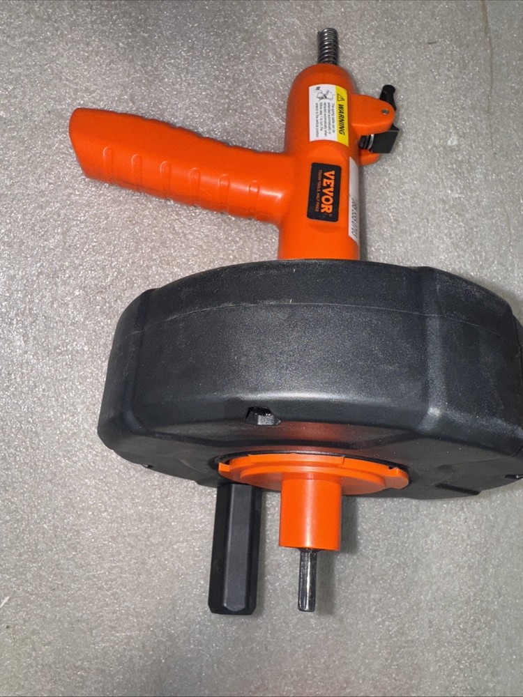 Drain Auger 25Ft Plumbing Snake with Drill Attachment